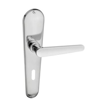 Imagem de Fechadura Zamac Francesa Cromado - Pado