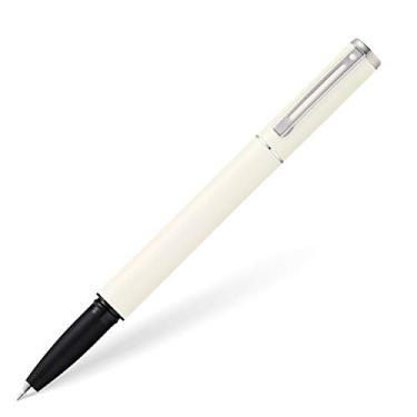 Imagem de Sheaffer Caneta Rollerball Pop Glossy White Gel com Acabamento Cromado