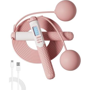 Imagem de Corda de pular com contador (rosa)