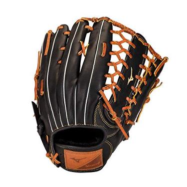 Imagem de Mizuno Luva de beisebol GSN1250 Select 9 Outfield 32 cm, mão direita, preto