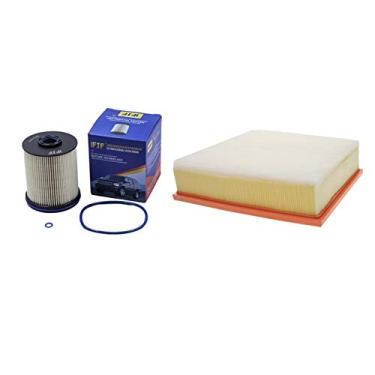 Imagem de Filtro de ar iFJF A3231C para motor a diesel Duramax 6.6L V8 2017-2019 Chevy Silverado/GMC Sierra 2500HD 3500HD substitui 84262965iFJF Air filter+fuel filter iFJF-AF07-TP1015