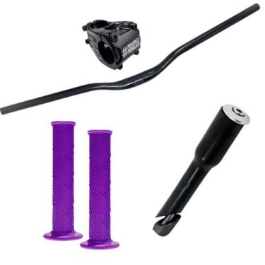 Imagem de Guidão Voador Freeride + Mesa + Manoplas + Adaptador 21,1mm - PRAZER E