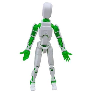 Imagem de Bonec Grande 20 cm 100% Articulado Dummy 13 Figura de Ação Brinquedo Manequim Presente Infantil DESMONTADO