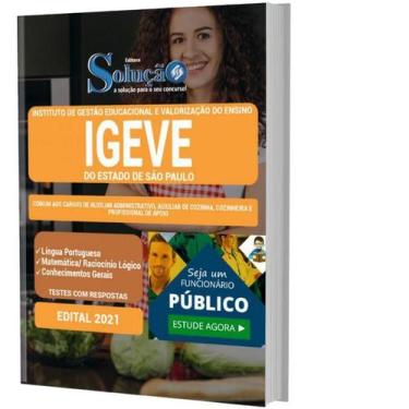 Imagem de Apostila Concurso Igeve Sp - Comum Aos Cargos De Auxiliar - Editora So