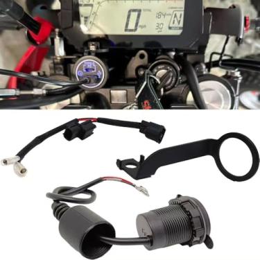 Imagem de FENGYEMOTO Compatível Com Crf300L Crf300Ls (21-Up) Kit De Acessórios Conector Chicote Elétrico Plug & Play + Suporte