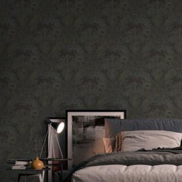 Imagem de Papel De Parede Metropolitan Stories 3 Arabesco Preto 391195ms