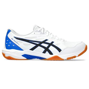 Imagem de ASICS Tênis de vôlei masculino Gel-Rocket 11, Branco/preto, 47