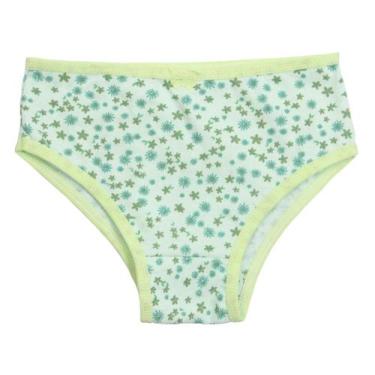 Imagem de Kit 3 Calcinha Infantil estampada 100% algodão confortável, atacado - 