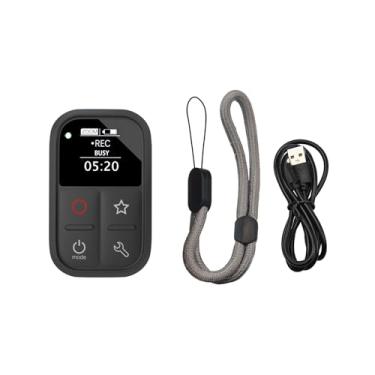 Imagem de Câmera de controle remoto sem fio Bluetooth tela OLED Visor de 10m Controle Distância Prova de poeira resistente à água para ZV1 ZV E1 ZV E10 A7M4 A6700 A7C Black