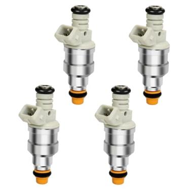 Imagem de Injetor de combustível 1985-2001 compatível com Ford Ranger 2.3L 2.4L 2.5L L4 1985-2001, para Mazda B2500 2.5L L4 1998-2001, Mercury Topázio 2.3L L4 1988-1990, substitui F8770. E-D2A FF 87E-D2B