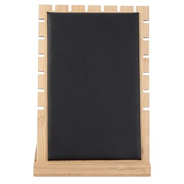 Imagem de SUNGOOYUE Organizador de Jóias da Pulseira de Madeira de Madeira Organizador de Jóias Racker de Suporte para Lojas de Corrente de Pescoço ou Uso Doméstico (Preto)