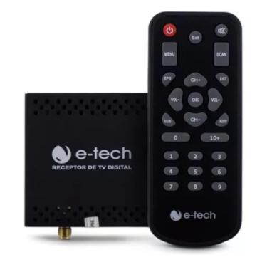 Imagem de Receptor Tv Digital Automotivo Universal Antena Conversor Sinal Dvd Multimídia
