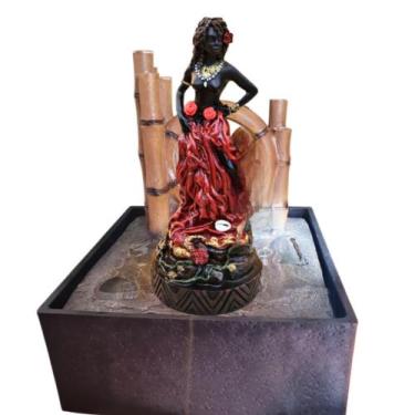 Imagem de Fonte de Água Pomba Gira Candomble Bambu Umbanda Decor - Althea Arte D