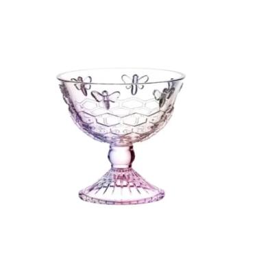 Imagem de Haüskraft -Taça para Sobremesa de vidro Bee Rainbow 200ml 4 peças