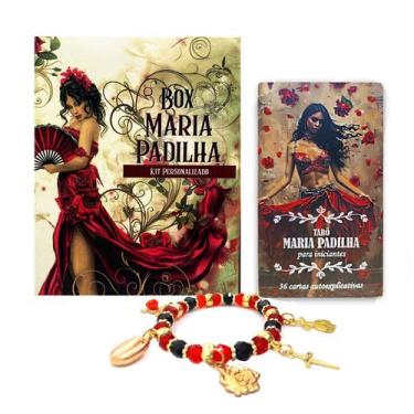 Imagem de Box Maria Padilha Leitura de Tarô Iniciante Tarot + Vela - Flash