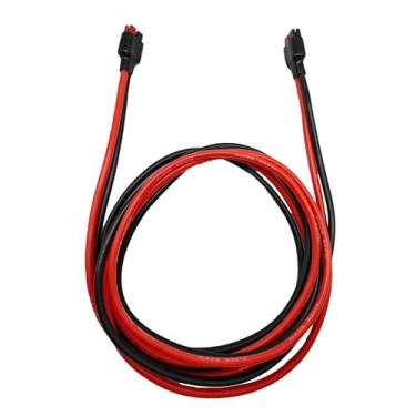 Imagem de Cabo de extensão de 1,5 m para conector de fio adaptador Anderson, cabo de extensão solar de 10 AWG, conector Anderson para estação de energia portátil, painel solar gerador solar