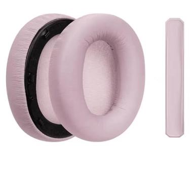 Imagem de Almofada de Fone de Ouvido de Reposição para o Fone de Ouvido do Edifier W820NB plus, Almofadas de Ouvido de Isolamento de Ruído (Rosa)