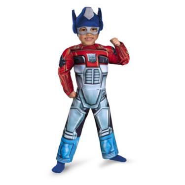 Imagem de Disguise costumes Optimus Prime Rescue Bot Toddler Muscle Costume, Red/Blue, M 3T-4T US