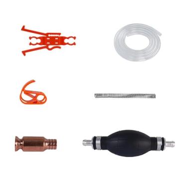 Imagem de QccHieUs Bomba de sifão manual de mangueira de gasolina para carro de alto desempenho para gasolina, óleo, água, gás, óleo, água, bomba de transferência