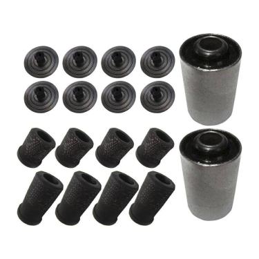 Imagem de Kit Buchas Do Feixe De Mola Traseiro Anti Ruido Hilux