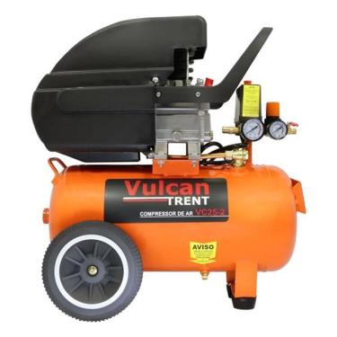 Imagem de Compressor de Ar 24 Litros 2,5hp Vulcan Trent Vc25-1 115lbf/pol. Monofásica Freq. 60hz - 127V