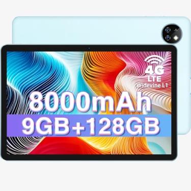 Imagem de DOOGEE Tablet Android T10W, tablets 4G LTE, Octa-Core, tablet Android 14 de 10 polegadas, bateria de 8000 mAh, 128GB/1TB TF, câmera dupla, desbloqueio facial/OTG/GPS