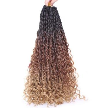 Imagem de Crochet Hair Beverlee Boho Box Braids 24 polegadas, 8 pacotes 53 