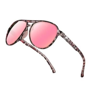 Imagem de Óculos de sol Jefoo Polarized Aviator UV400 Protection TR90