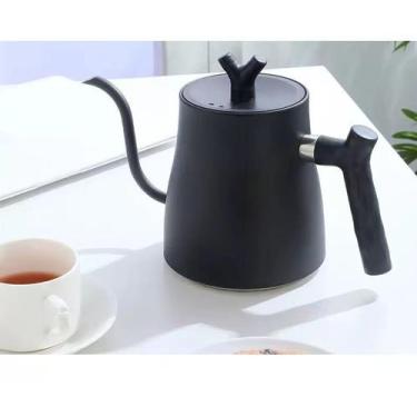 Imagem de Chaleira Inox Escovado 1.5l Bico Fino Chá Café - raleo