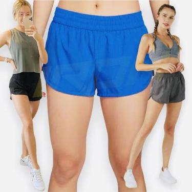 Imagem de Short Corrida Academia Feminino Yoga Bermuda 40 - IRON, Preto, G