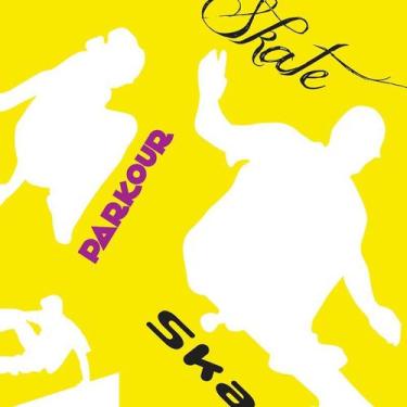 Imagem de Papel de Parede Adesivo Casual Skate - 161 - Multimpressão