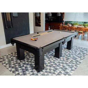 Imagem de Mesa de Sinuca Oficial - 3,05x1,62 - Nelson Bilhares, Cinza