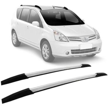 Imagem de Rack de Teto Longarina Decorativa Nissan Livina 2009 10 11 12 13 14 Pr
