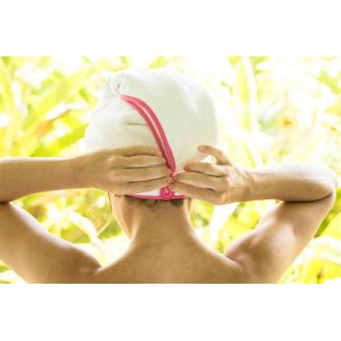 Imagem de Touca Microfibra Anti Frizz Camesa 25x65 Ultra Absorvente - Cód. 512
