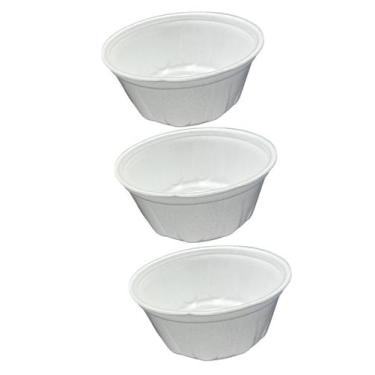 Imagem de Kit 150un Pote Térmico Cumbuca Isopor 200ml p/ sopas caldos - Mor