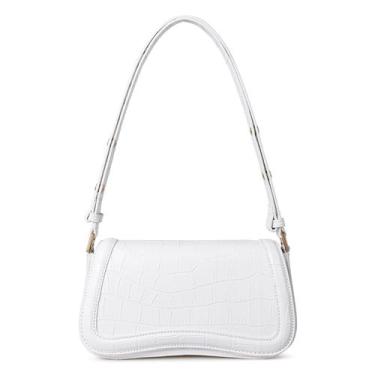 Imagem de Bolsa de ombro CLUCI Bolsa pequena de material vegano para mulheres