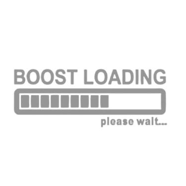 Imagem de 4 peças de adesivos de vinil de 20,3 cm com carga impulsiva JDM à prova d'água e sem rastros adesivos de humor para uso em carros, caminhões, vans, paredes, laptop (cinza)