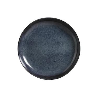 Imagem de Travessa Redonda Grande Porto Brasil Orgânico Stoneware Titanium 36cm – Azul