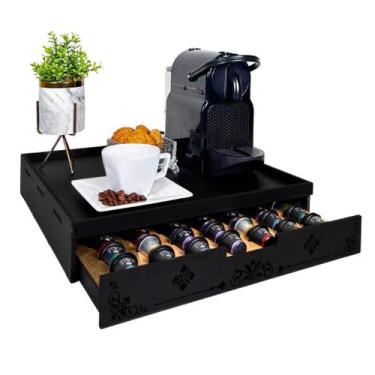 Imagem de Porta cápsulas de café Nespresso Com Bandeja e Gaveta PR63 - CCO