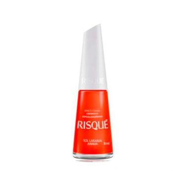Imagem de Esmalte Risqué Cremoso Sol Laranja Anima - Risque