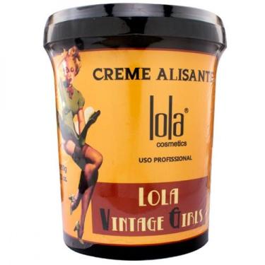 Imagem de Creme Alisante Vintage Girl 850g Lola Cosmetics, 850g