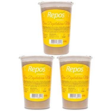 Imagem de Cera Depilatória Elástica para Depilação Repos 1,200Kg (1,200Kg, Mel)