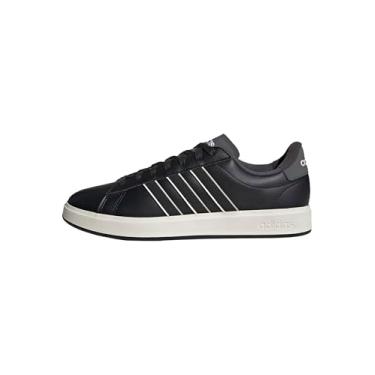 Imagem de adidas Sapatos masculinos Grand Court 2.0, Core Black Core Black Off White, 43 1/3 EU