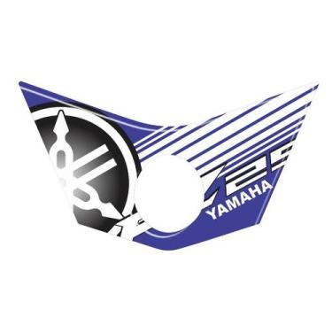 Imagem de Adesivo Protetor Tank Pad Fz25 2017 a 2020 Compatível Rabeta Resinado 