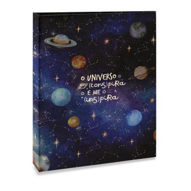 Imagem de Album Para 160 Fotos 10X15 Criativa Folha Preta - 615