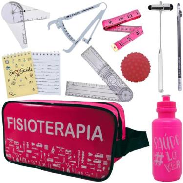 Imagem de Kit De Fisioterapia Goniometro Martelo Buck - Love Saude, NECESSAIRE F