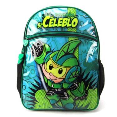 Imagem de Mochila Escolar Infantil Costas Reforçada Céleblo - Pacific