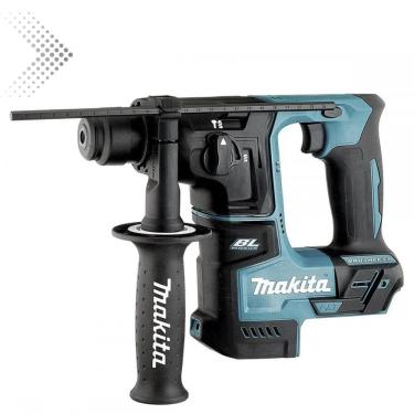 Imagem de Martelete Makita Hr140Dwye1 Sem Fio 2 Baterias 12V