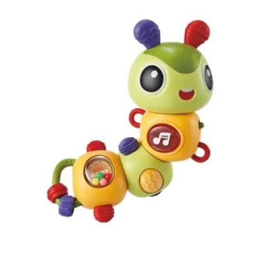 Imagem de Bebe Lagartinha Musical Infantil - Bbr R3681, Colorido