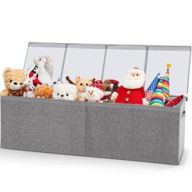 Imagem de Caixa de armazenamento de brinquedos Patelai Extra Large 125x33x40 cm 